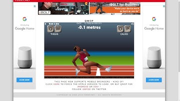 QWOP E1 Fail Simulator