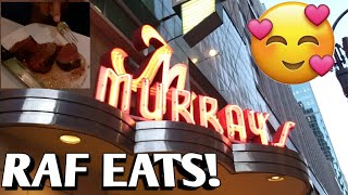 RAF EATS @ Murray's Steakhouse Steak Dinner! $120 Chateaubriand Steak on a Plate!