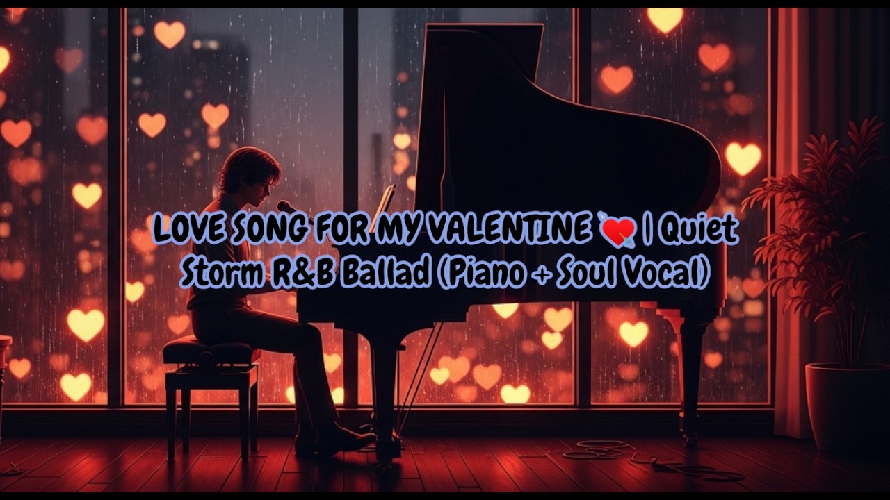 Romantic R&B Love Song – Quiet Storm Ballad for Valentine (Piano & Soul Vocal)