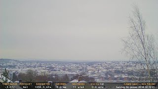 Timelapse Cam 2 - 14. januar 2018