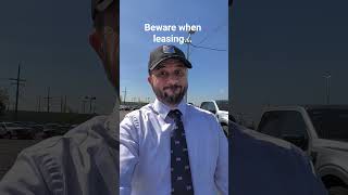 leases through 3rd party lenders is NOT for your benefit....