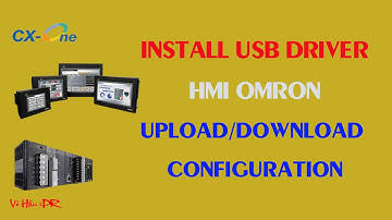 Solutions: Installing USB Driver for Seamless HMI Omron Integration