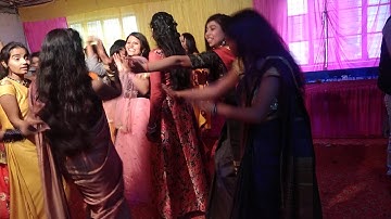 KNIPSS sultanpur mathematics department fare well girls dance masti
