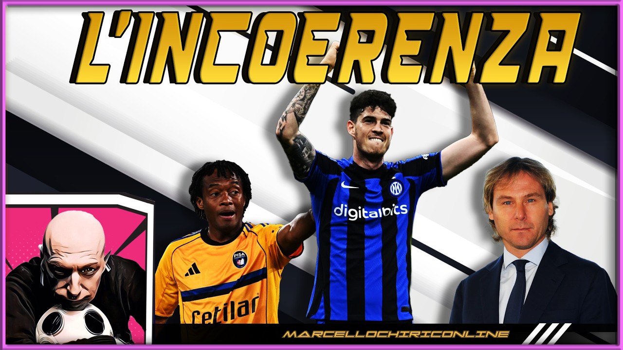 Non vogliono più sentire fischi per Bastoni, ma quando toccò a Nedved e Cuadrado nessuno li difese.