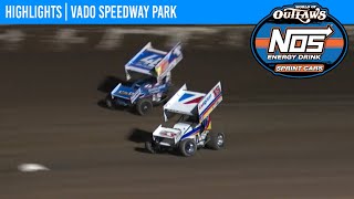 World of Outlaws NOS Energy Drink Sprint Cars | Vado Speedway Park | September 5, 2025 | HIGHLIGHTS