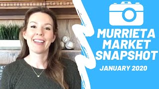 Murrieta Market Snapshot | January 2020 | Murrieta CA Housing Market