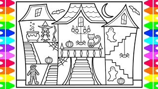 HAPPY HALLOWEEN 🧡🖤 Bagaimana untuk Menarik Halloween Rumah dengan watak-Watak Halloween untuk ana screenshot 5
