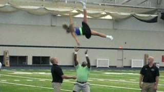 UK Cheer 2010 - Blake's Tryout