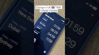 Famous UK-21🇬🇧🇬🇧 TIME CHANGE LIVE VIDEO IN LONDON 🇬🇧FROM 1:59AM--1:00AM😳 SHOCKING #viral #uk #youtubeshorts Profile