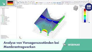 Webinar | Analyse von Versagenszuständen bei Membrantragwerken