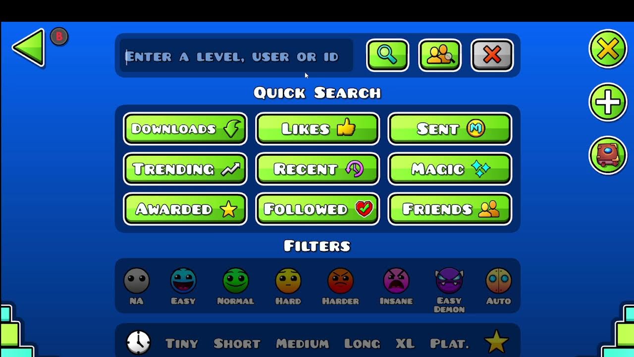 geometry dash level request (im back to try streaming again) - YouTube