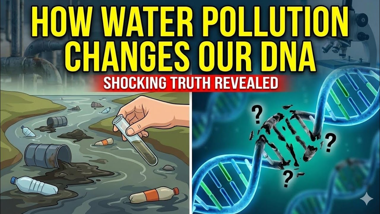 Как загрязнение воды повреждает нашу ДНК?