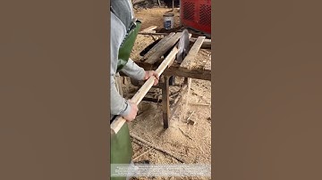 Wood rounding - good tools and machinery make work more efficient