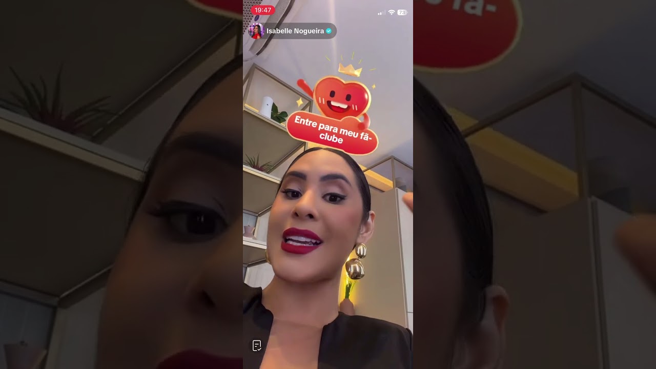 Live TikTok - Isabelle Nogueira - 16/12/25