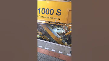 De Plasser&Theurer/Swietelsky RUS 1000 S in Best, the Netherlands on 29.11.2025 replacing sleepers