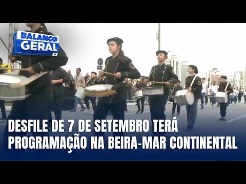 Florianópolis terá desfile cívico de 7 de Setembro na Beira-Mar Continental
