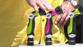 Aqua Joe Set of 2 Hose Nozzles with Smart Throttle on QVC