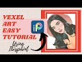 VEXEL ART Tutorial w/ Ibispaint |Step by step Beginner's guide