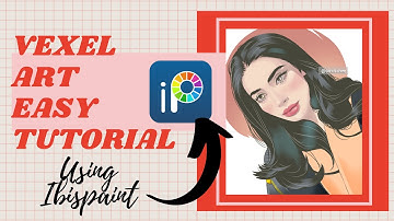 VEXEL ART Tutorial w/ Ibispaint |Step by step Beginner