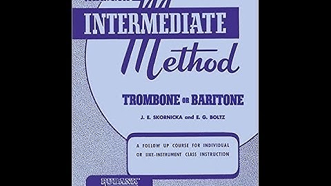 Page 9 - Rubank Intermediate Method for Trombone or Baritone