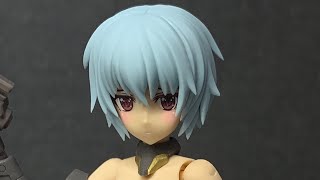 部分塗装とスミ入れトップコートの工程  FRAME ARMS Girl HRESVELGR  フレズヴェルク ビキニアーマー Ver.  完成までの工程のダイジェストです！