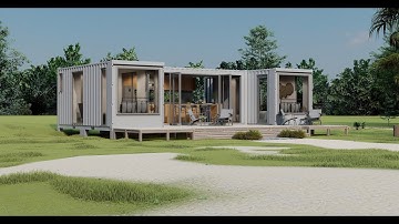 Two Bedroom Shipping Container House