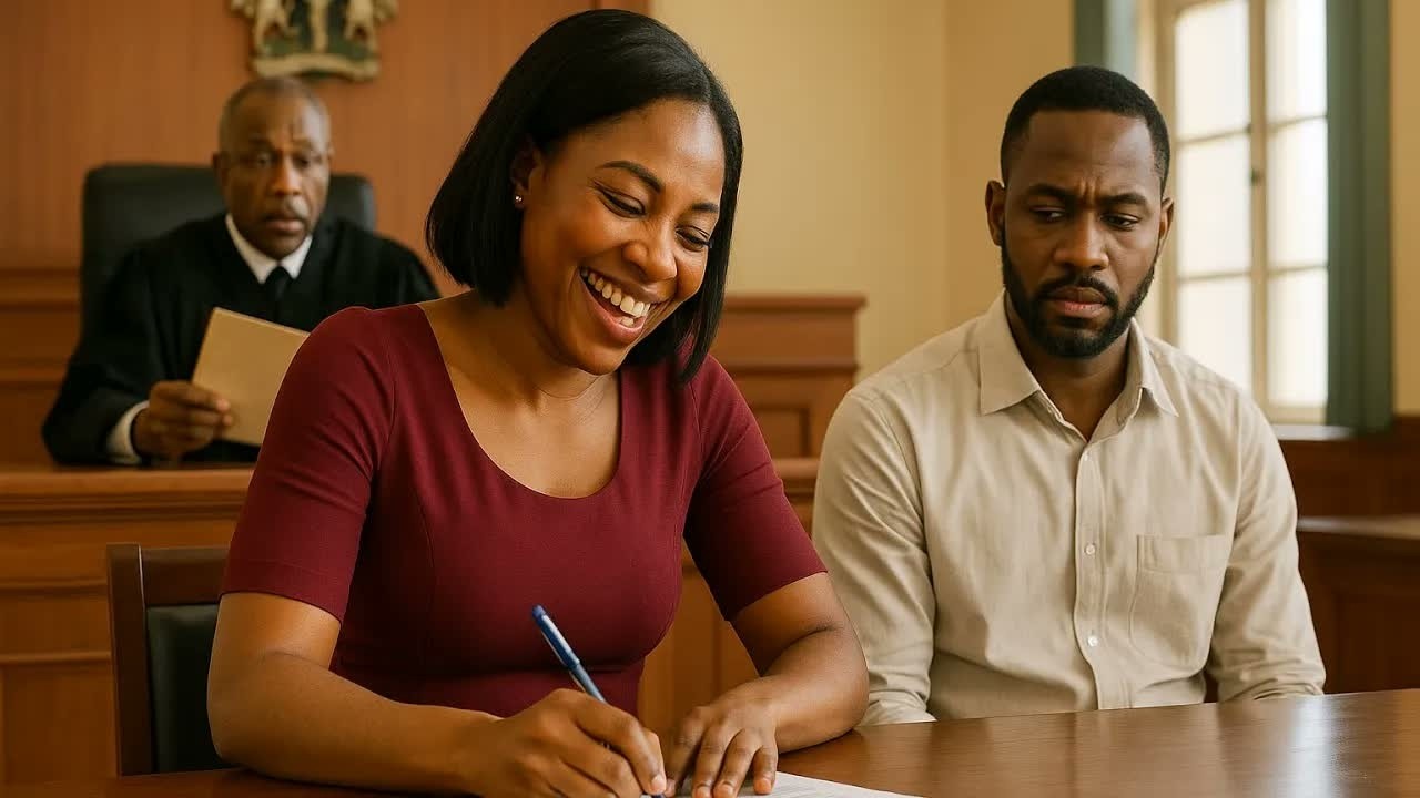 Unaware Her Poor Husband Had Just Inherited A $90M Empire, Cheating Wife Laughed While Signing Th