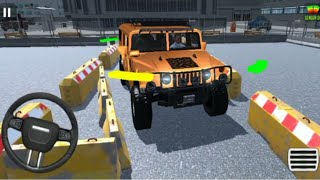 master of parking SUV condução de carros hummer car driving games ios android screenshot 3
