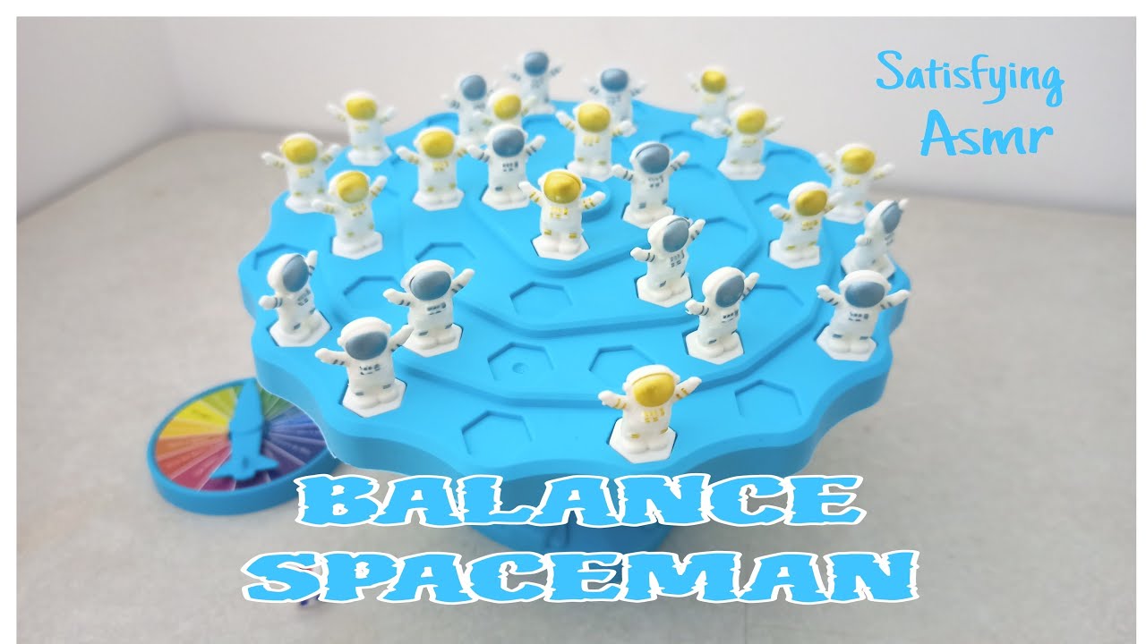 ASMR | PLAYING BALANCE SPACEMAN #SATISFYING #ASMR - YouTube