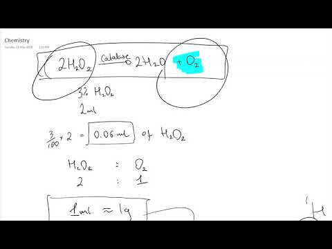 Videó: Az Oxigén Térfogatának Kiszámítása