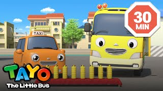 Yellow cap Nuri's challenge | Tayo S6 English Episodes | Tayo the Little Bus