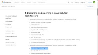 GCP Professional Cloud Architect Certification-High Availability, Failover Design::Storage Category