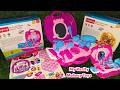 [ Toy Asmr ] 2:30 Minutes Satisfying Unboxing My Vanity Makeup Toys Set Asmr, Pink Toys