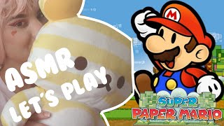 ASMR FRANCAIS PAPER MARIO LE COMMENCEMENT ! I CHUCHOTEMENT, TAPPING MANETTE screenshot 4