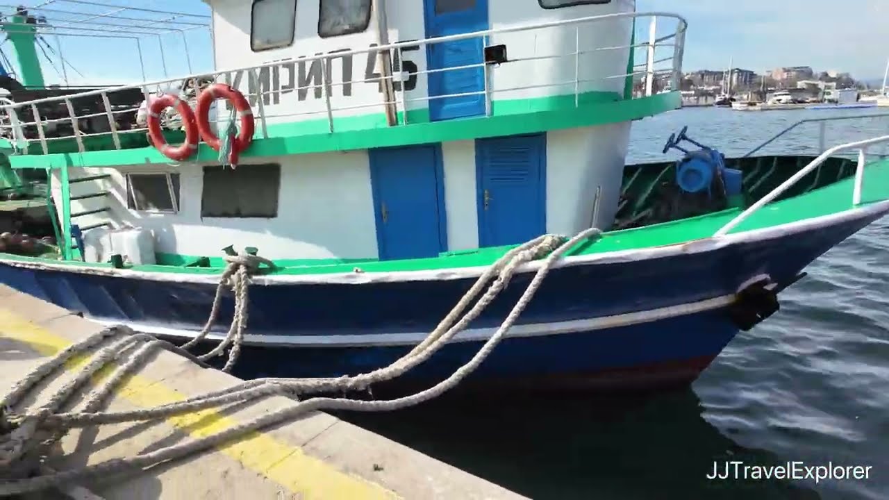 4K Nessebar Old Town South Port  Bulgaria