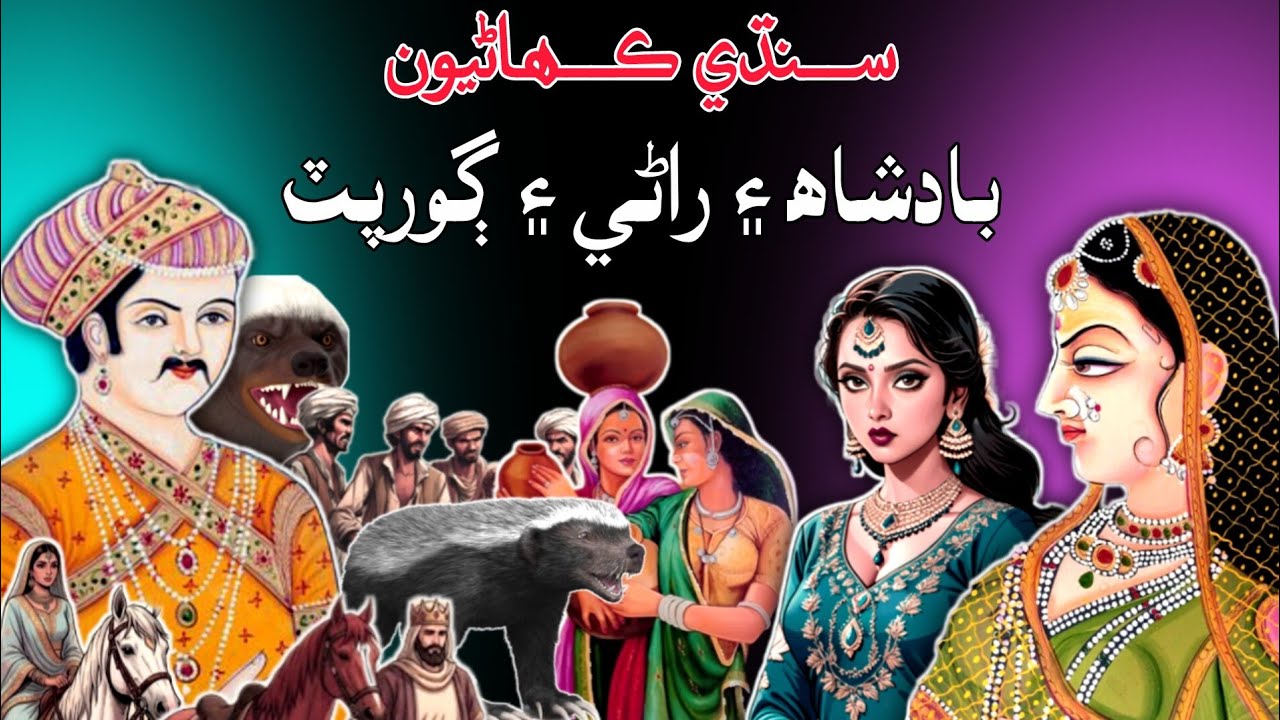 Badshah Aen Rani Aen Ghorpat G Kahani_ek badshah aur Rani ki kahani | Sindhi Kahani