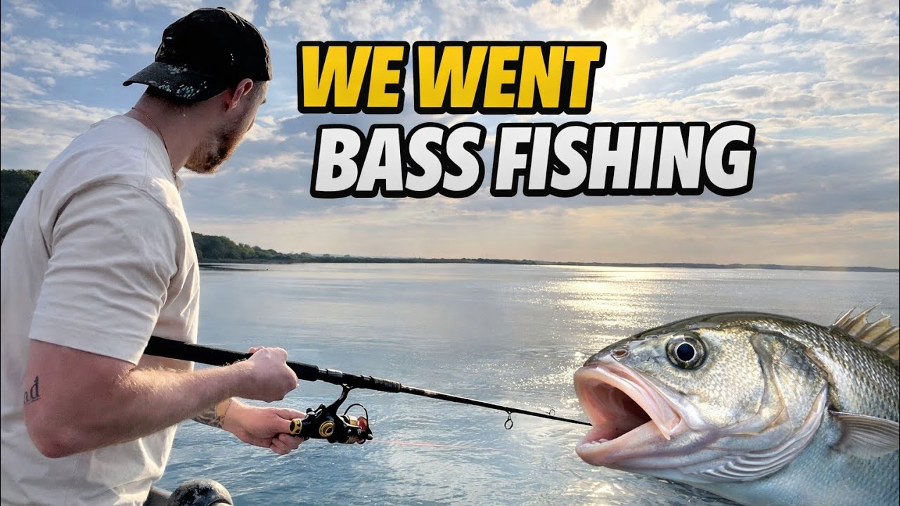 We went BASS fishing!