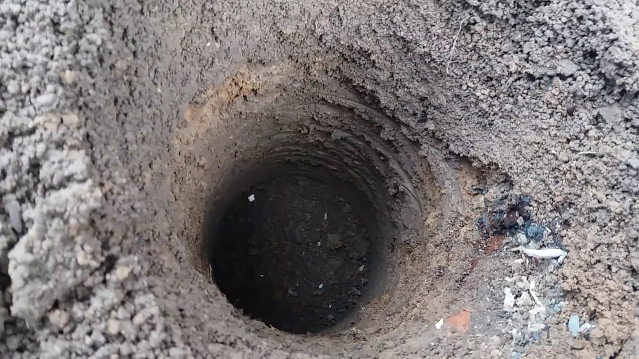 Строим забор своими руками ( часть 1/3) подготовка и бурение! - YouTube