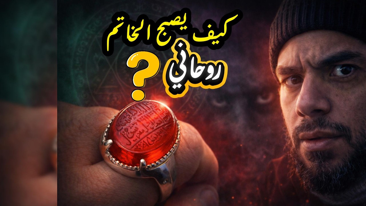 هل الخاتم الروحاني حلال أم حرام؟ وكيف يتم تحريك الخاتم الروحاني المسحور؟ وكيف تعرف الخاتم الروحاني؟