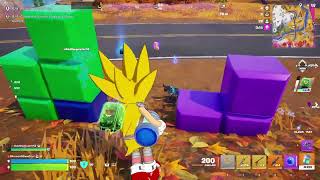 Fortnite Chapter 7 Season 4 as Sonic with Boss