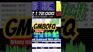 Gm8Ofq Geoff Calling In From Orkney During The Mega Stream.