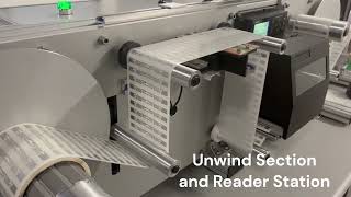 Reel to Reel Encoder Running UHF wet Inlay