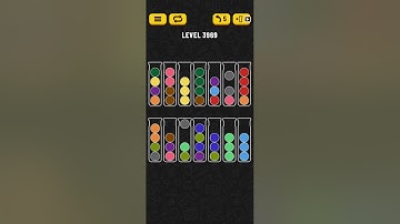 Ball Sort Puzzle Level 3969