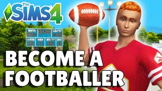 How To Play As A Football [NFL] Player | The Sims 4 High School Years Guide