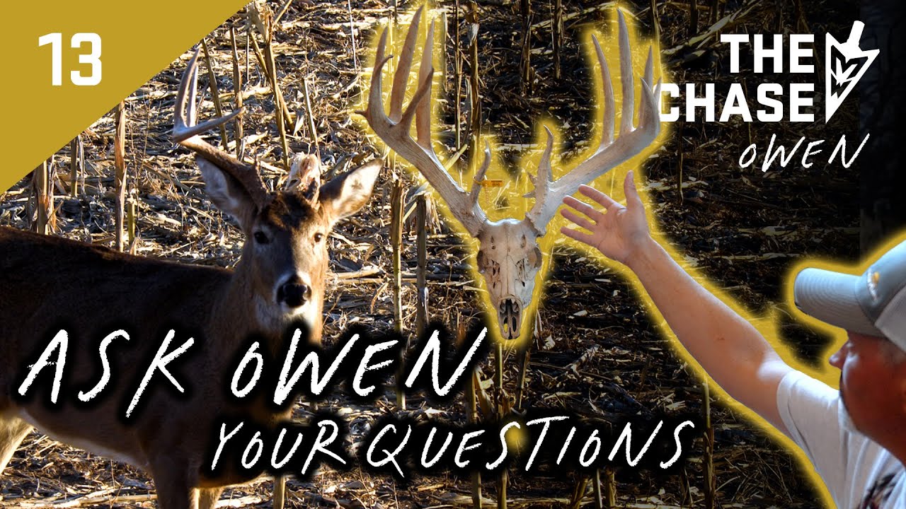 If YOU Have Questions Owen Will Answer, Post Rut Kansas Bow Hunting 