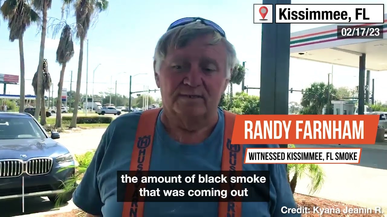 Massive Fire at Florida Plant Nursery Sends Black Smoke Billowing Into Sky, Alarming Residents
