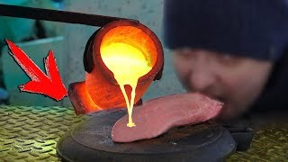 ЧТО ЕСЛИ СУНУТЬ ЯЗЫК в РАСКАЛЕННУЮ ЛАВУ...?! РАЗВЕ это ВОЗМОЖНО..???