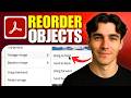How To Move An Image Or Object In Front Or Behind Others In Adobe Acrobat Pro (Tutorial 2026)