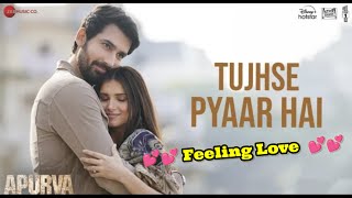 Tujhse Pyaar Hai Song Apurva Vishal Mishra Bixal Kumar  Gaurav Singh Tara Sutaria Shomu Seal Zee M