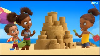 Deniz, Kum ve Güneş Şarkısı - Eğlenceli Çocuk Şarkıları | Kumdan Kalelerle Yaz Eğlencesi